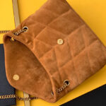 Saint Laurent Puffer Small Bag 577476 Coffee